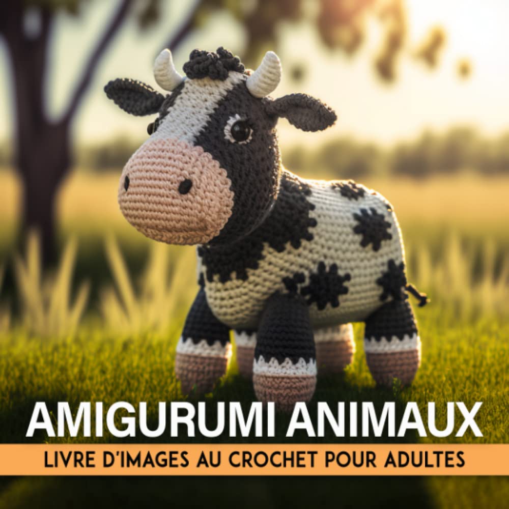 Livre Dimages Au Crochet Sur Les Amigurumi Animaux Pour Adultes