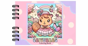 Livro de Colorir Capivaras - Diversão e Relaxamento Garantidos