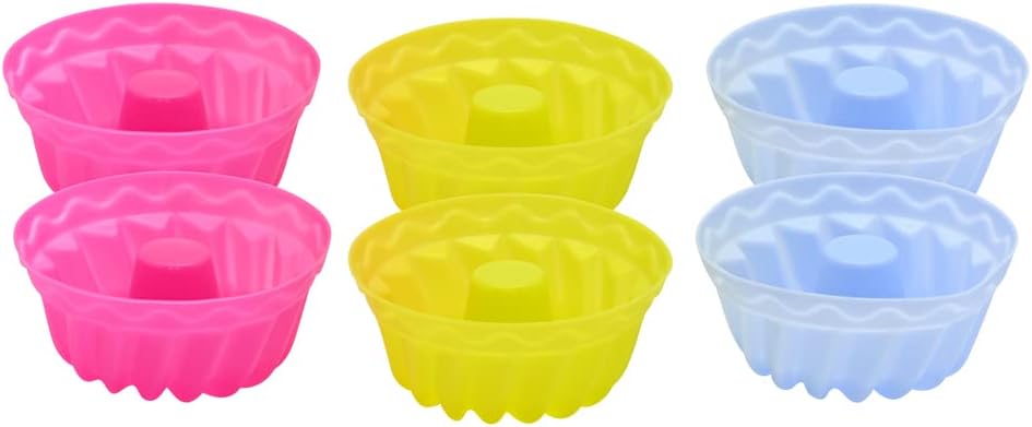Mimo Jogo De Forma Silicone 6Pcs Para Confeitaria Mimo