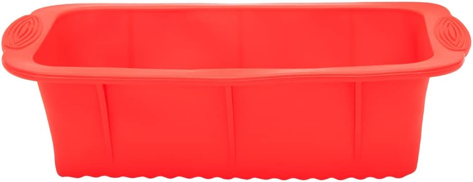 Mimo Style Forma Retangular em Silicone Antiaderente Vermelho suporta de