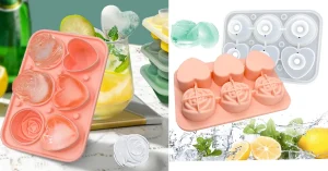 Molde de Gelo 3D em Silicone
