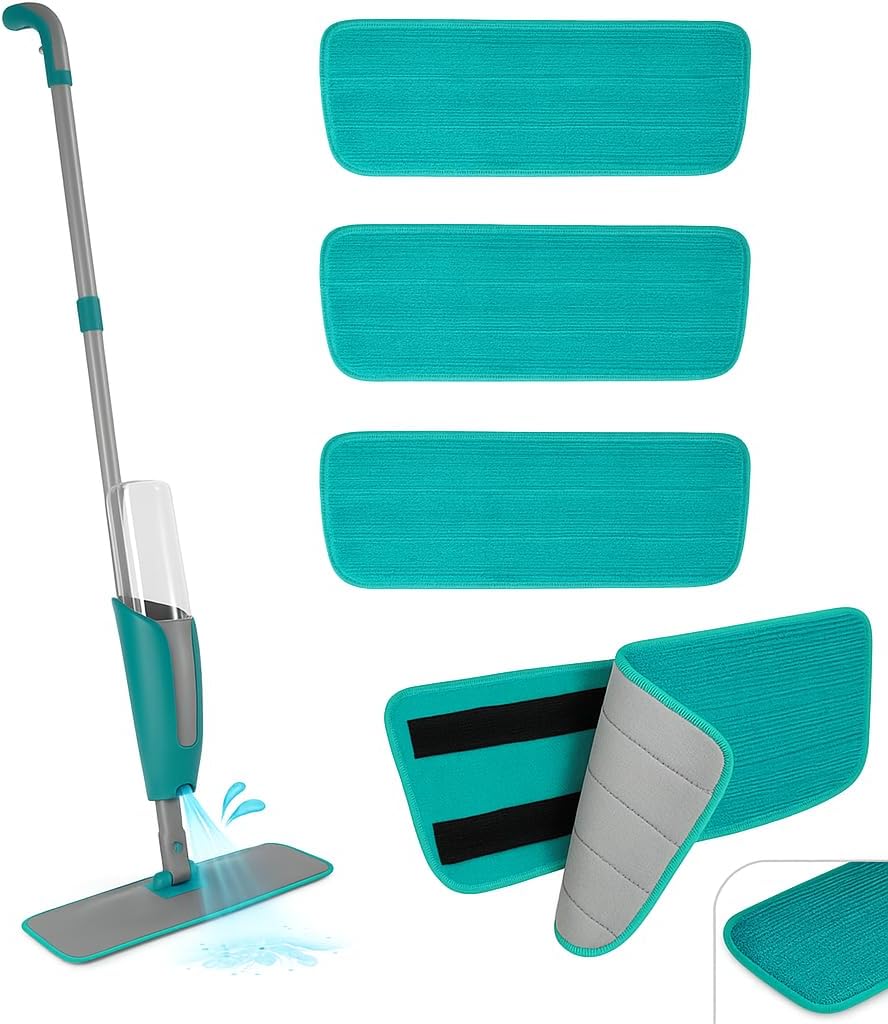 Mop Spray Fit Esfregao Para Limpeza da Casa Com Gatilho