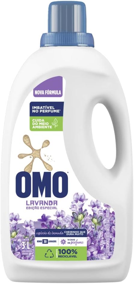 OMO Sabao Liquido Omo Lavanda Edicao Especial 3L Omo