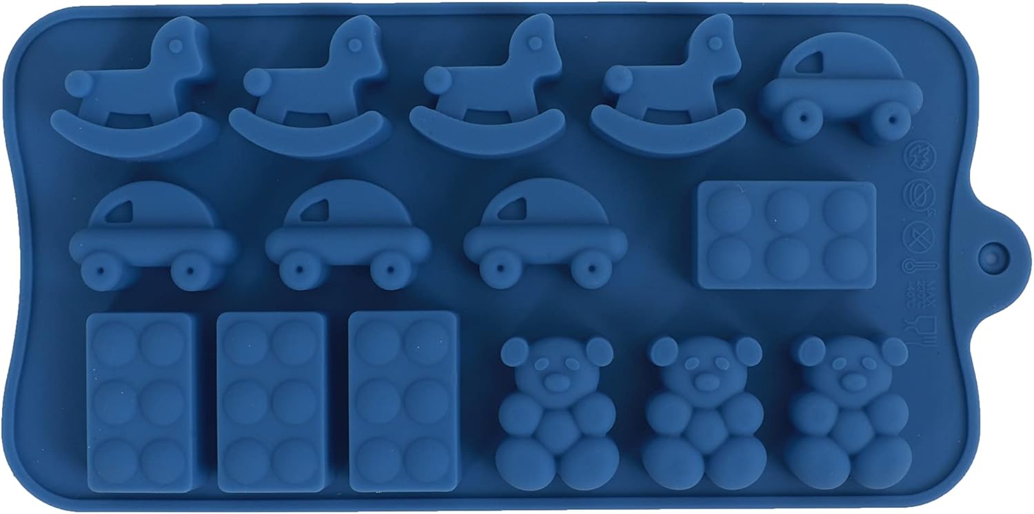 Oikos Molde de Silicone para Chocolate Brinquedos​
