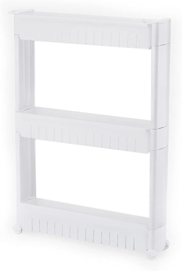 Prateleira Multiuso com Rodizio Branca Arthi Branco 545 x 125