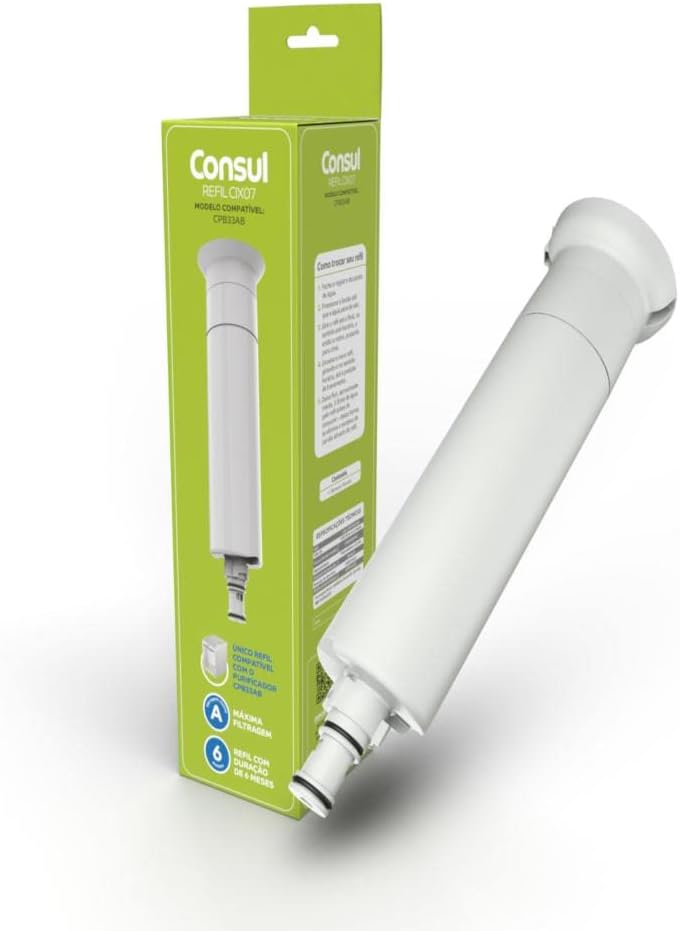 Refil Filtro Consul Cix07ax para Purificador de Agua Cpb33