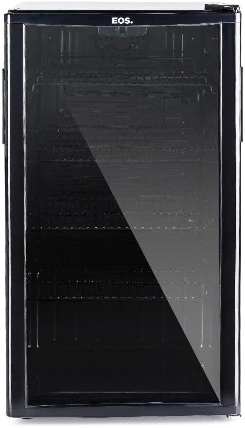 Refrigerador Expositor Vertical Eos 100 Litros Eco Gelo All Black