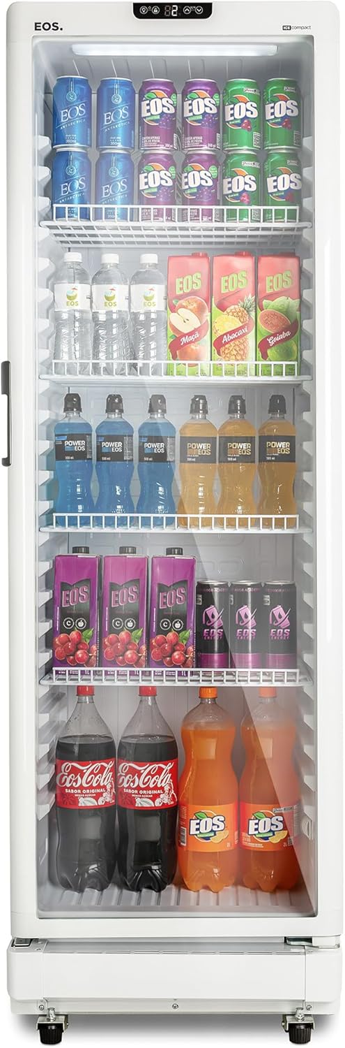 Refrigerador Expositor Vertical Eos 286 Litros Eco Gelo Digital Branco