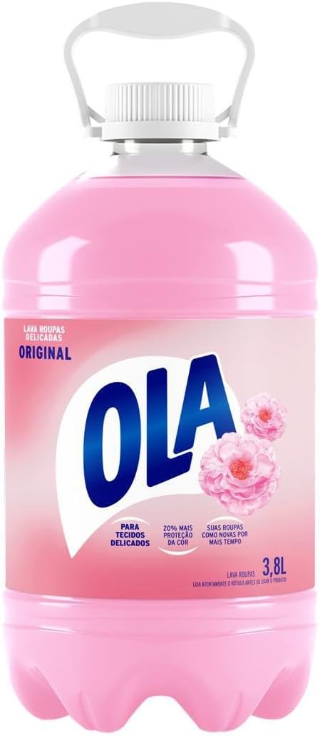 Sabao Liquido Ola Original para Roupas Finas e Delicadas 38l