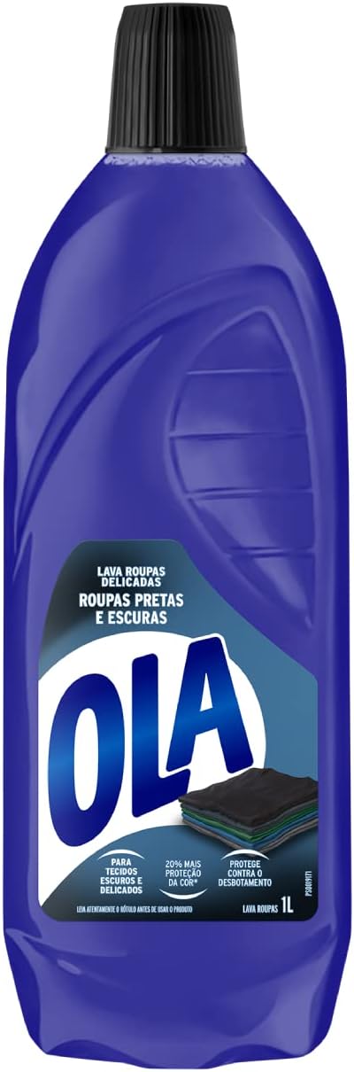 Sabao Liquido Ola para Roupas Pretas e Escuras 1l