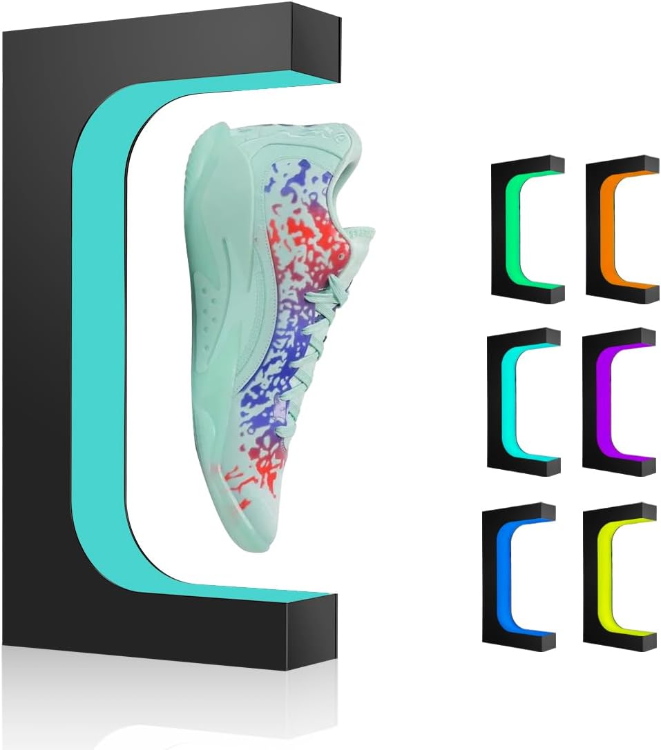 Suporte magnetico levitante para exposicao de sapatos suporte flutuante e