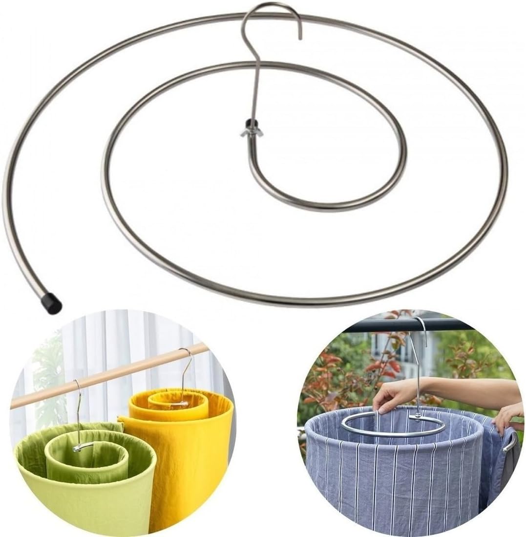 Varal Espiral Inox Secagem Facil Cabide Redondo Lencol SELLNEEDS