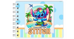 Veja Como Este Livro de Colorir Stitch Está Revolucionando o Relaxamento
