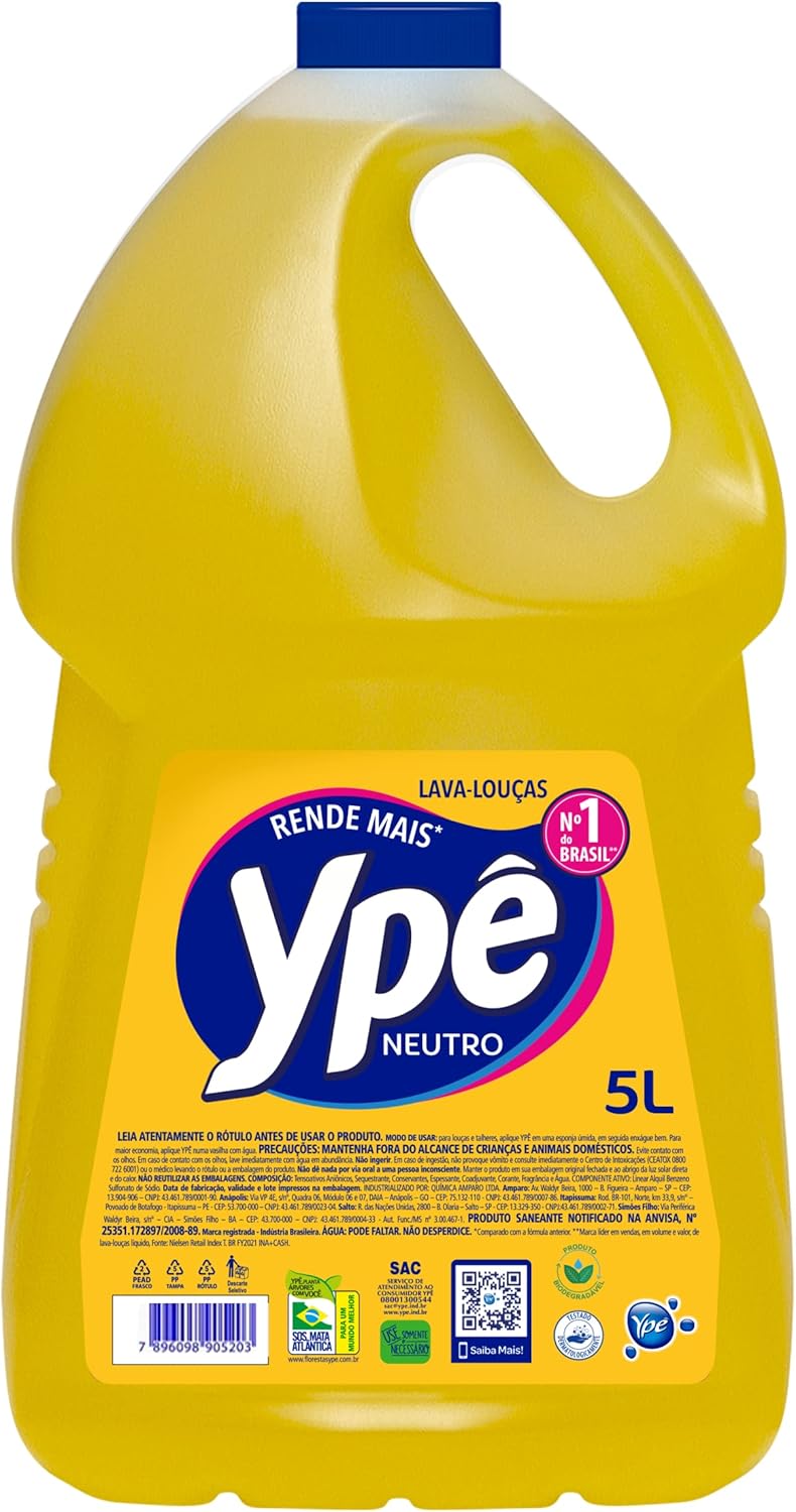 Ype Detergente Neutro 5L