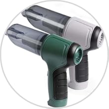 Aspirador Cinza e Verde