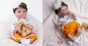 Boneca reborn de silicone o presente que encanta e transforma