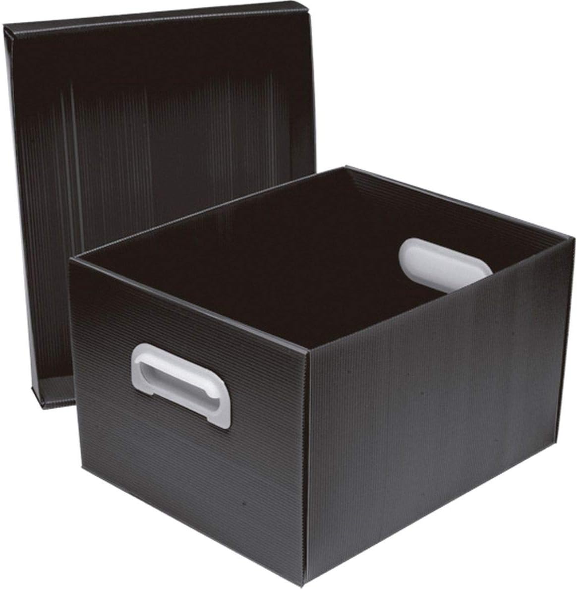 Caixa Organizadora The Best Box M 370x280x212 Preto 01