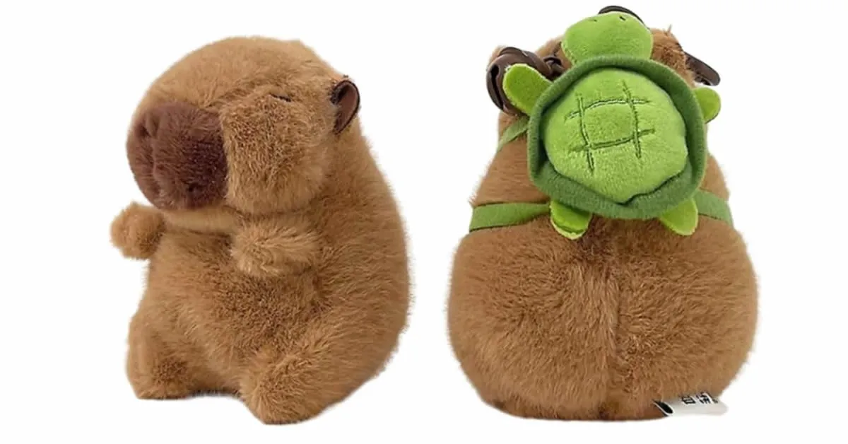 Conheça a capivara de pelúcia mais fofa que vai conquistar seu coração