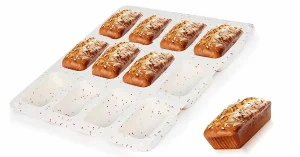 Descubra a revolução na cozinha com a mini forma de pão de silicone