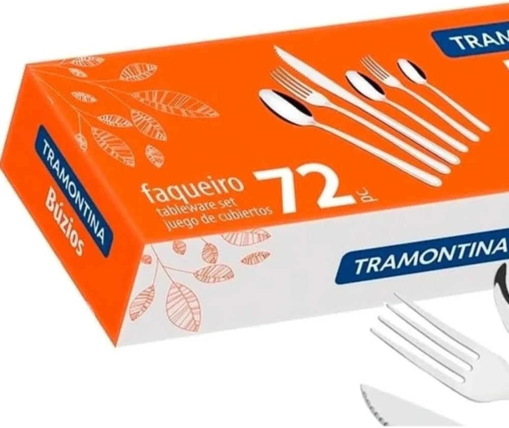 Faqueiro Inox Buzios 72 Pecas Tramontina