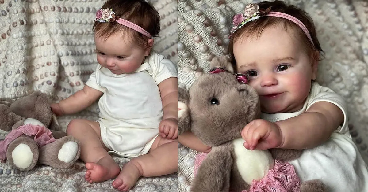 Finalmente a boneca reborn que parece um bebê de verdade