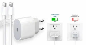 Finalmente um carregador iPhone 25W que carrega 3x mais rápido