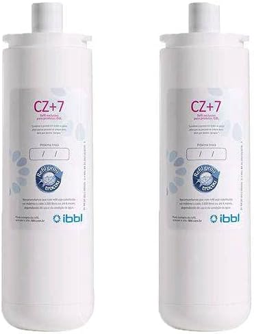 KIT C2 FILTRO REFIL PURIFICADOR GIROU TROCOU IBBL CZ7