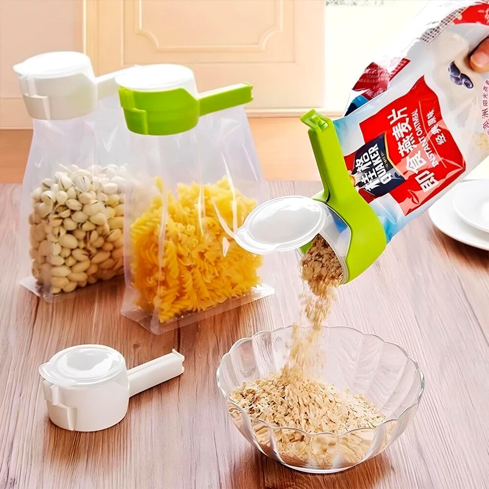 KIT COM 3 UNIDADES Prendedor Clipe para Fechar e Vedar