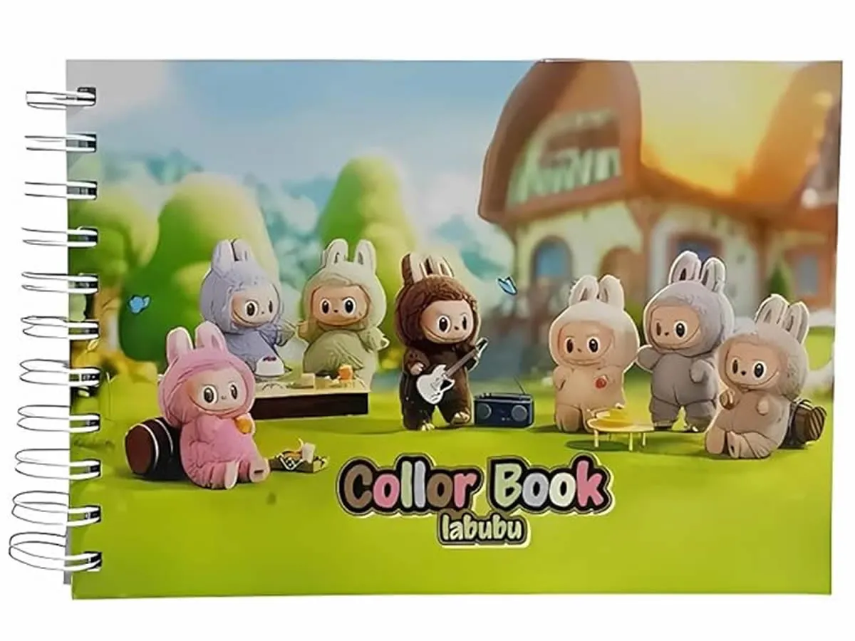 Livro de Colorir Labubu desperte sua criatividade com arte única
