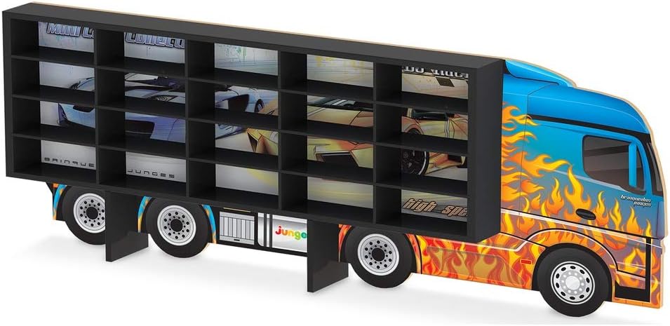 Painel Expositor 20 Carrinhos Hot Wheels Junges