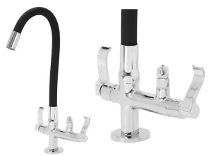 Torneira Flexivel De Mesa Samer Metais Com Saída Para Purificador De Agua