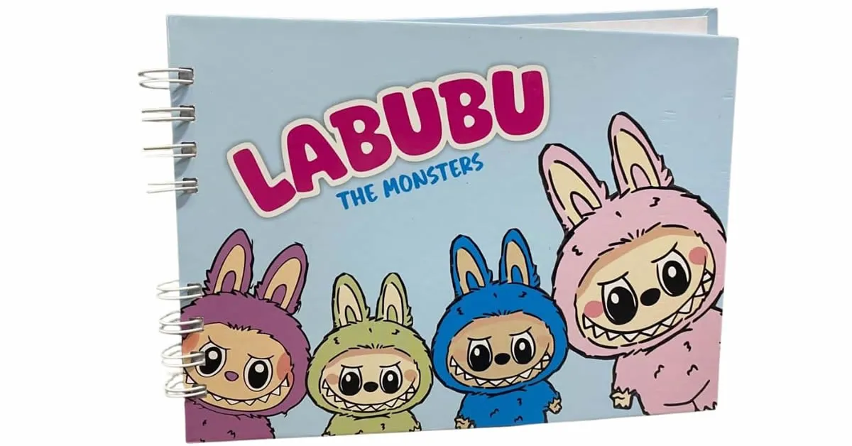 Veja como este livro de colorir Labubu transforma momentos de tédio em pura diversão