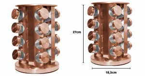 Veja como organizar sua cozinha com este porta temperos giratório