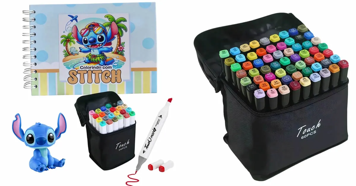 Você sabia que o Kit Livro para Colorir Stitch pode revolucionar a criatividade infantil? Você sabia que o Kit Livro para Colorir Stitch pode revolucionar a criatividade infantil?