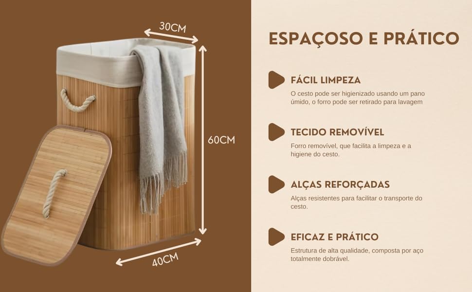 ESPAÇOSO E PRÁTICO