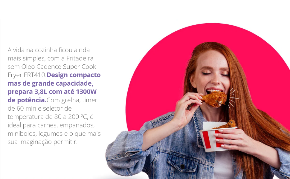 Fritadeira Cadence Super Cook Fryer