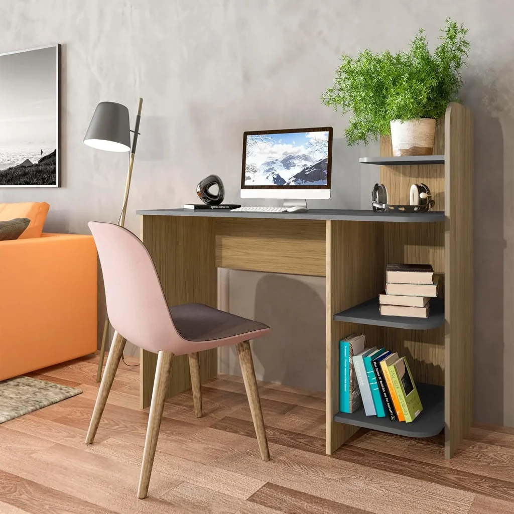 1753200112_Escrivaninha-com-3-prateleiras-LINK-cor-Carvalho-com-Grafite