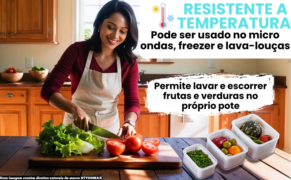 ORGANIZADOR DE GELADEIRA