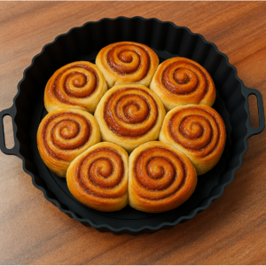 Doce na forma de airfryer