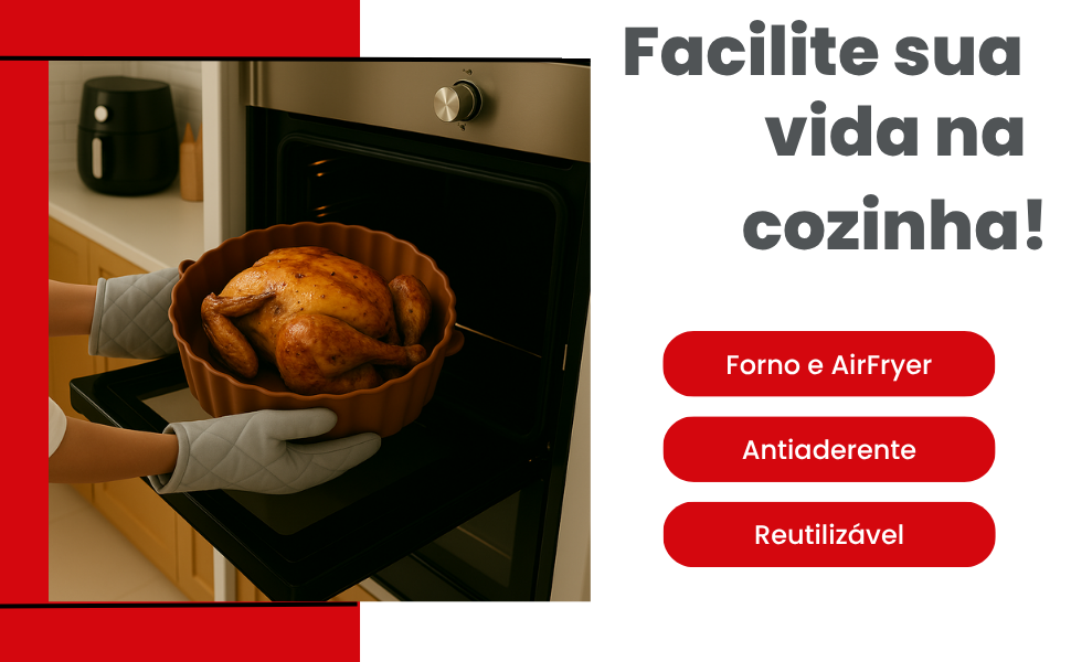 Kit de 6 formas airfryer em evidencia