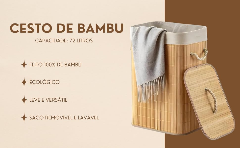 CESTO DE BAMBU