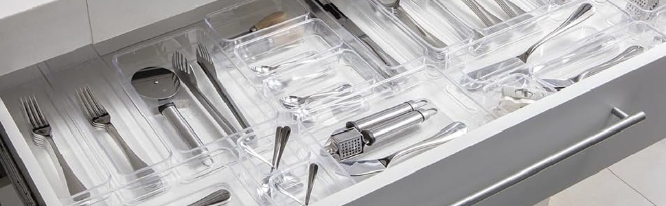 Kit 7 Organizadores Modular Multiuso