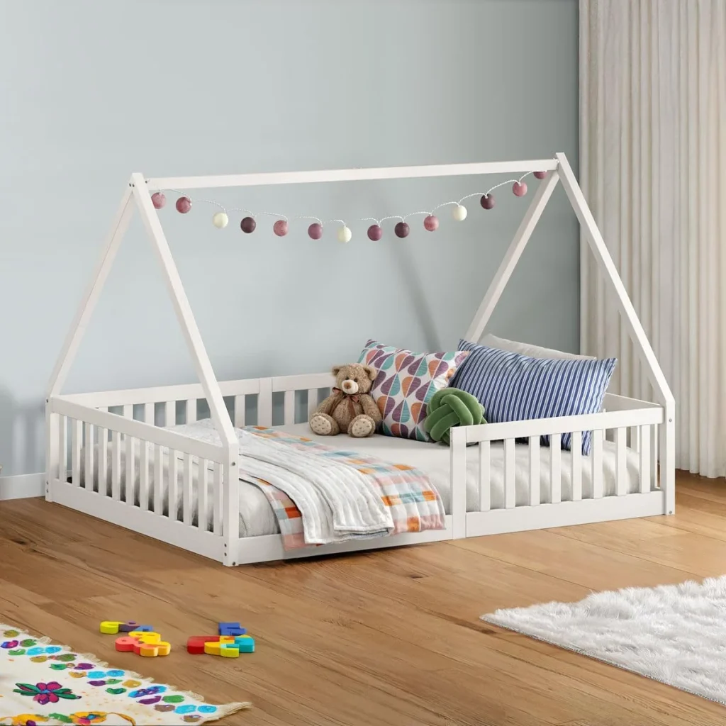 1759647660_IDIMEX-Cama-Casal-Infantil-Montessoriana-Branco-Madeira-Casa-com-Estrado