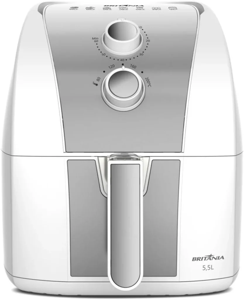 1760180461_Fritadeira-Air-Fryer-Britania-55-L-Revestimento-Redstone-BAF52-1500W