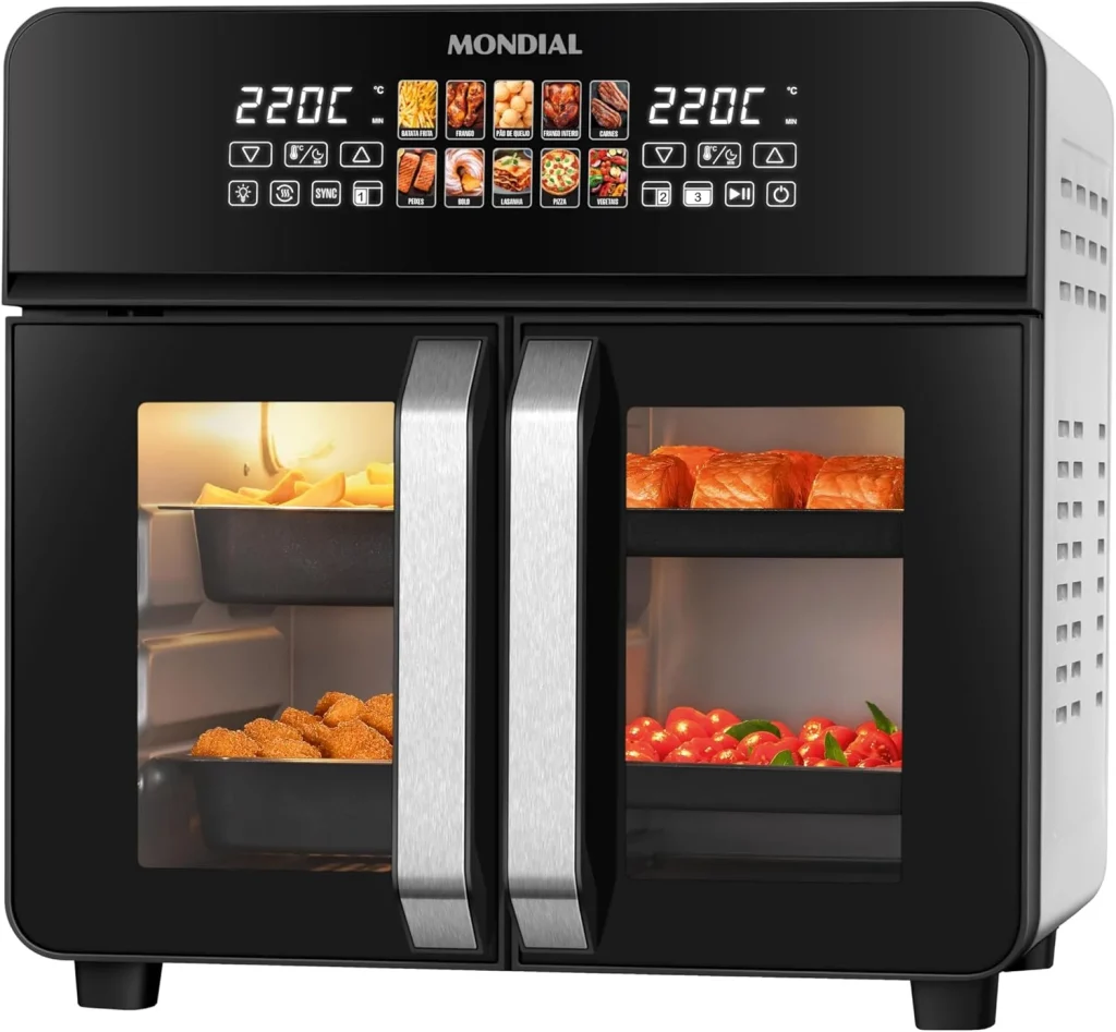 1762945259_Air-Fryer-Forno-25L-French-Door-Mondial-PretoInox-2000W-127V
