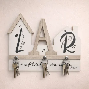 Descubra agora o suporte para chaves decorativo em MDF