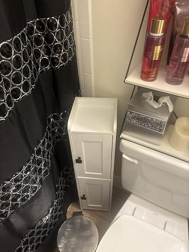 Compact cabinet versatile use for bathroom dorm apartment easy assembly great organization